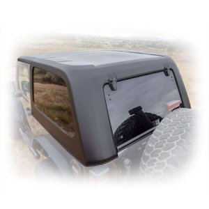 Jeep Wrangler JK Hardtop - TURN Offroad - Fastback 2-Piece - White - `07-`18